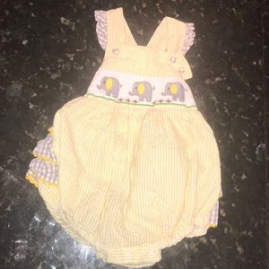 Smocked bubble by Lil Cactus